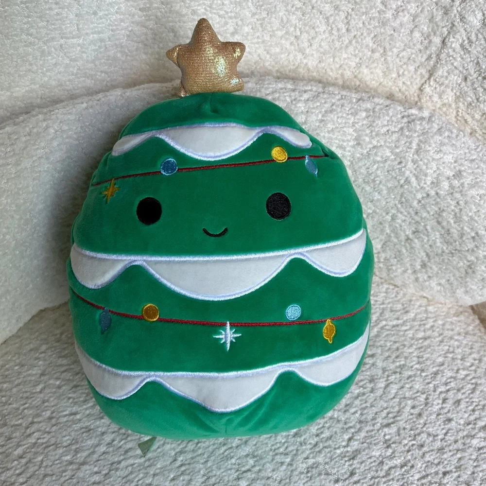 Squishmallows Johann the Christmas Tree Plushie